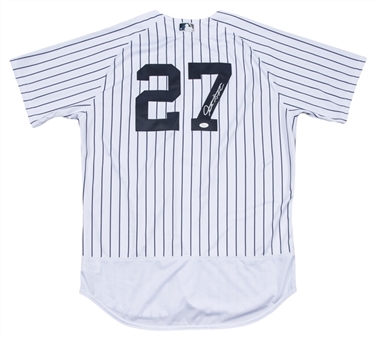 Giancarlo Stanton Signed New York Yankees Home Jersey (JSA)
